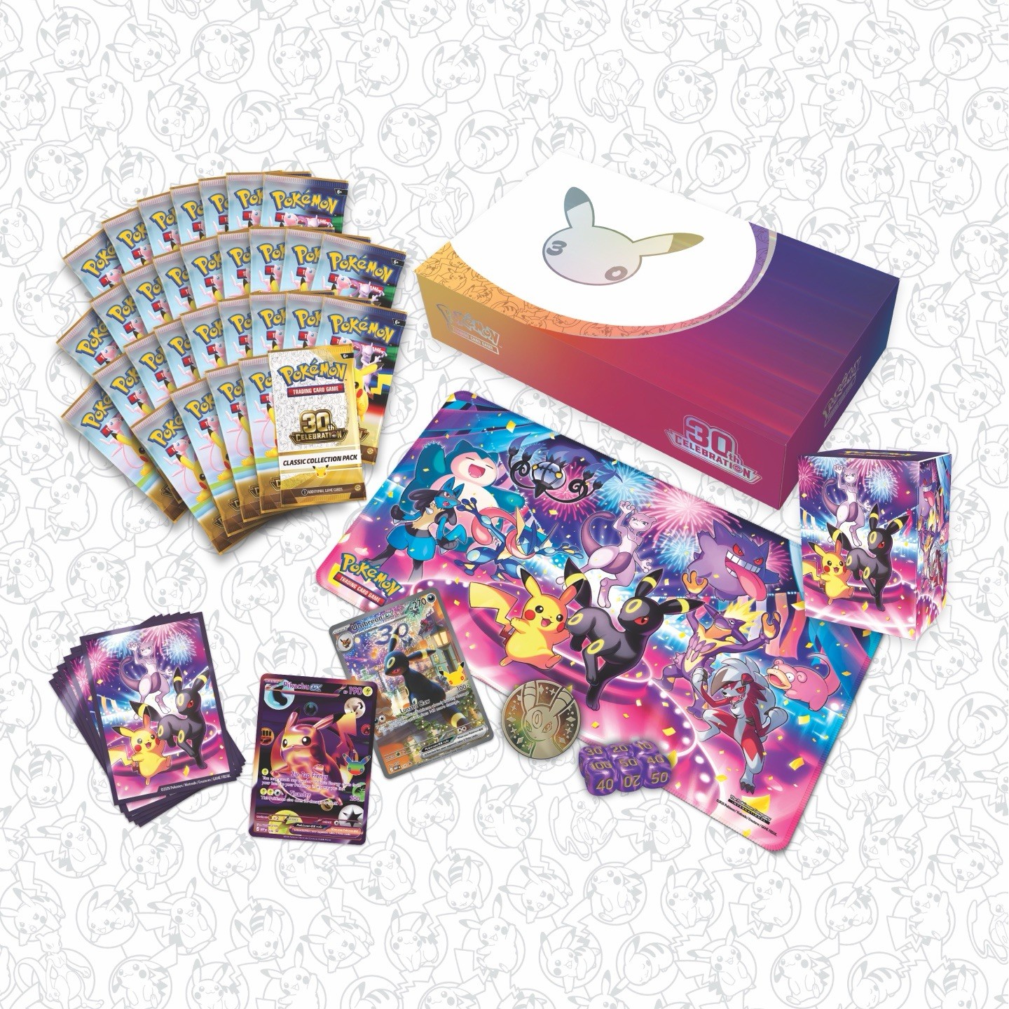 PREORDINE Pokemon Collezione Ultra Premium Celebrazione 30° Anniversario - NOTTE