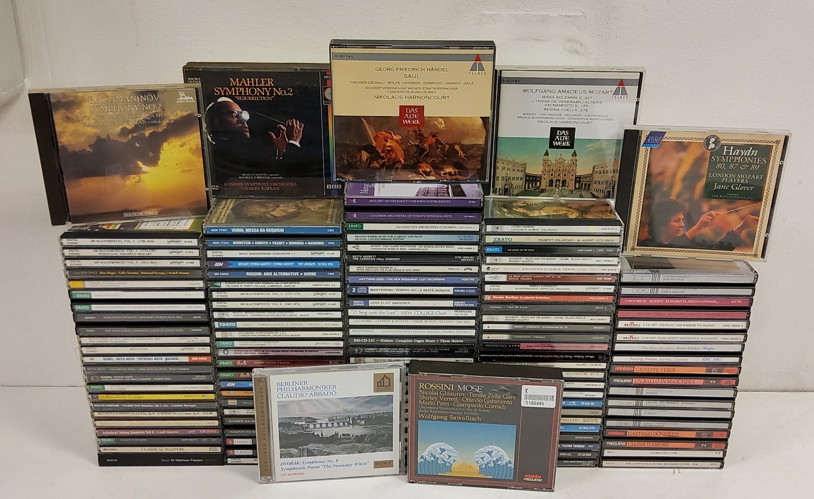 107 x Classical CD JobLot - Teldec Sony ASV Erato CBS Helios Harmonia Mundi 46
