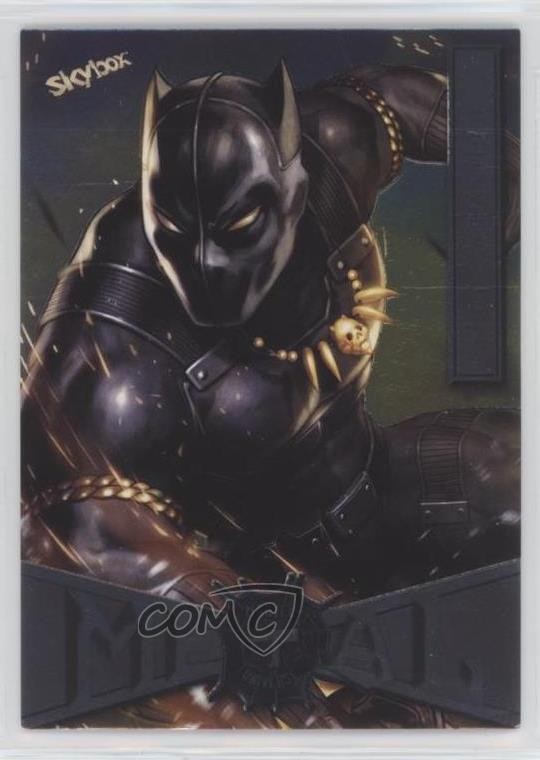 Upper Deck 2022 Marvel Metal Universe Spider-Man Black Panther #11 16zb