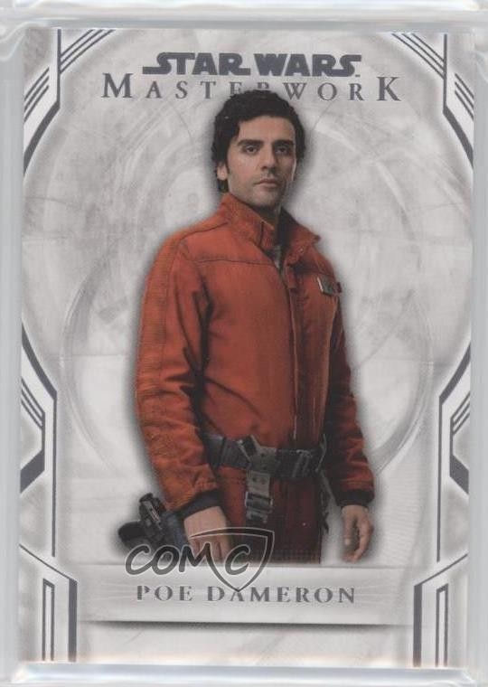 2018 Topps Star Wars capolavoro Poe Dameron #75 6ki