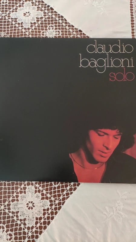 Claudio Baglioni Solo vinile 33 giri