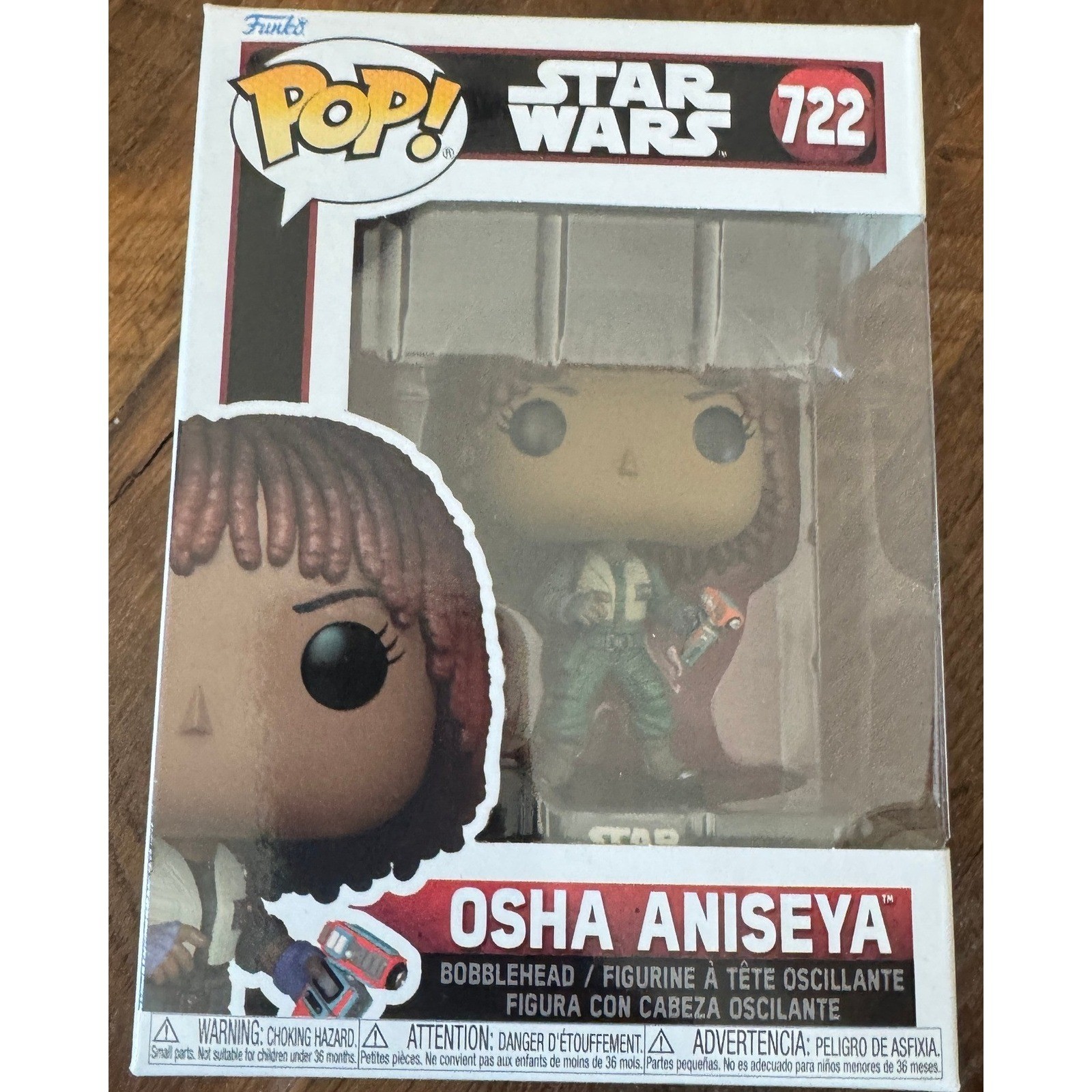 Funko Pop Star Wars Osha Aniseya 722 Vinyl Bobblehead Figure
