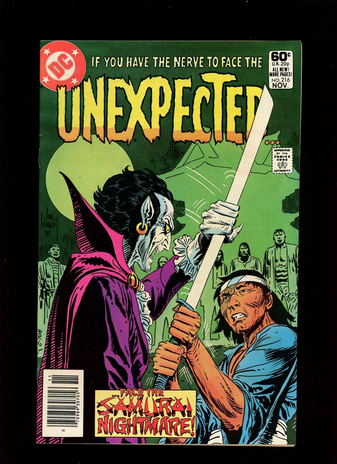 Unexpected #216 1981 VF/NM 9.0 scansioni alta definizione**