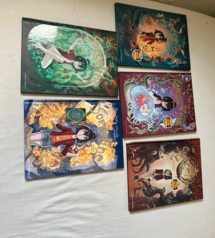 Lot des bd sorceline et la boîte à musique