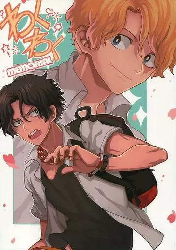 Wakuwaku MEMORIAL BL Doujinshi 36p A5 Usato [Età 13+]