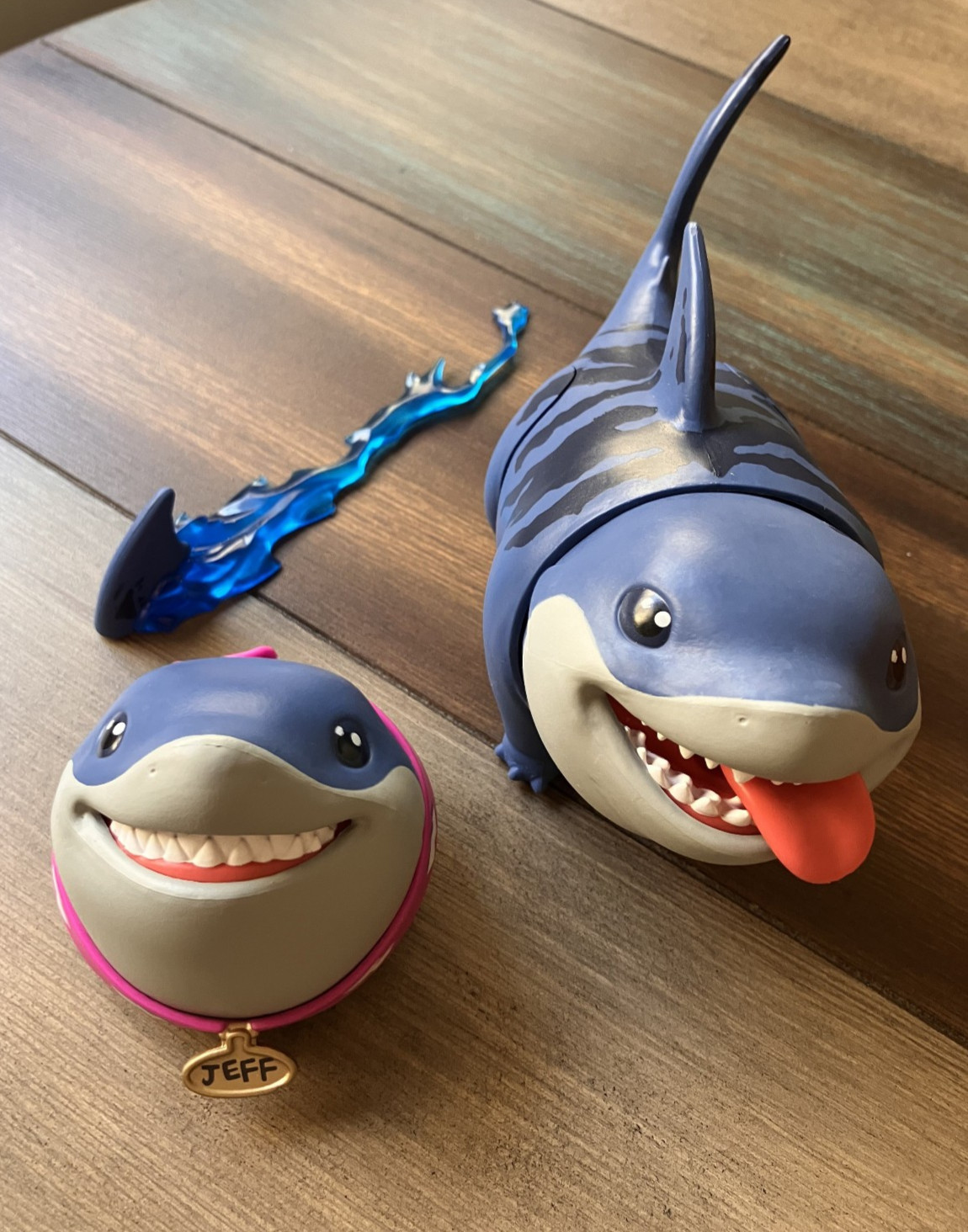 NUOVO Marvel Legends RIVALS JEFF THE LAND SHARK COMPLETO 6" Modellino Sciolto