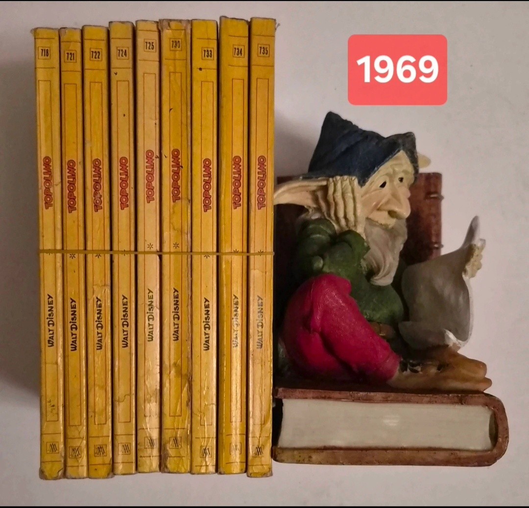 Lotto 9 Topolino 1969 dal 718 al 735