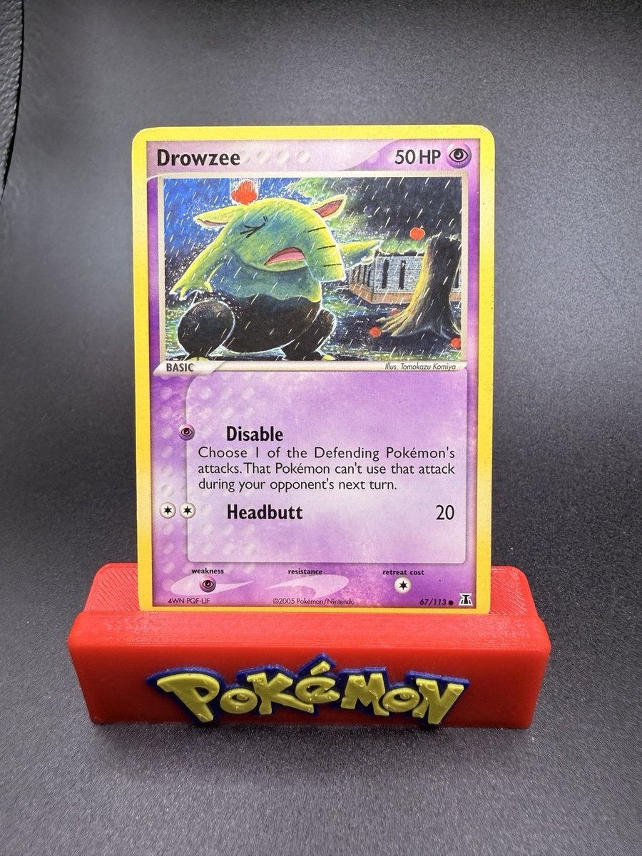 Pokemon TCG Drowzee 67/113 EX Delta Species LP