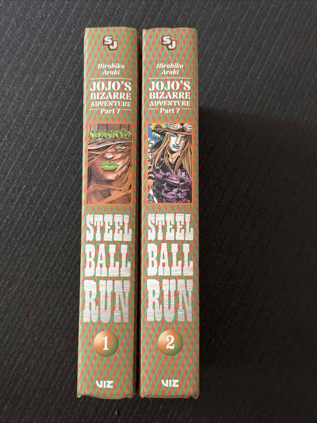 JoJo's Bizarre Adventure Part 7: Steel Ball Run Vol. 1 e 2 inglese VIZ