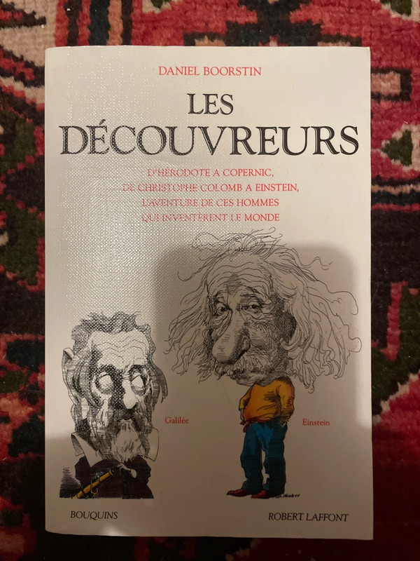 Livre les découvreurs de Daniel Boorstin collection Bouquins