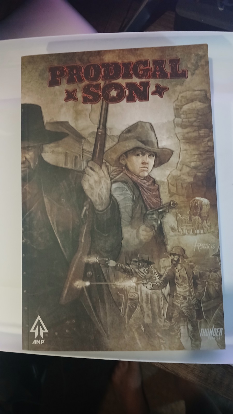 Prodigal Son Volume 1 Trade Paperback Martin Kove Jesse Kove AMP Comics 2025 TPB