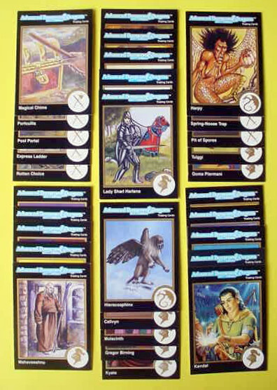1991 TSR AD&D Advanced Dungeons & Dragons Trading 30 GOLD Card Lot 2nd Edition
