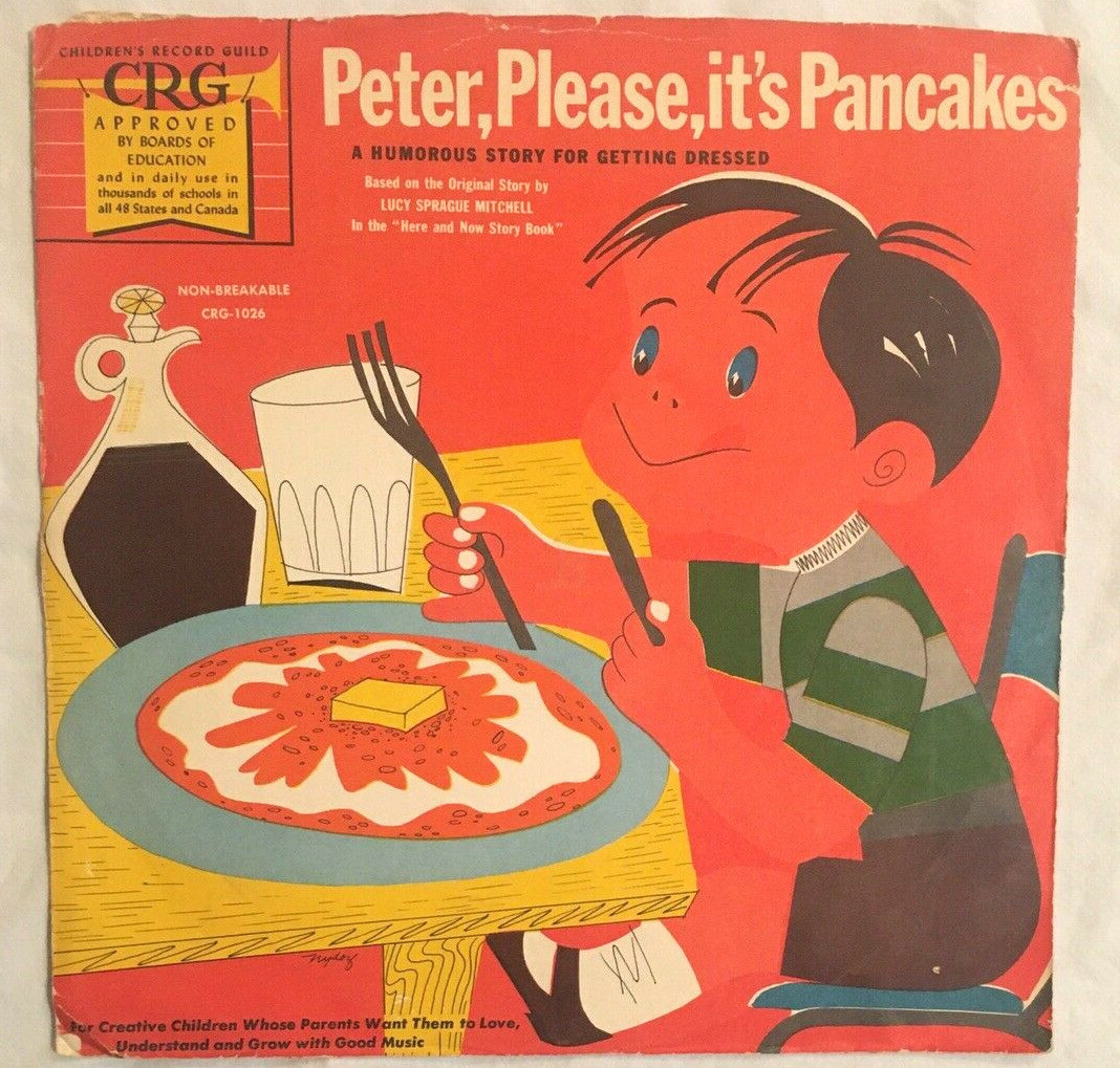 Children's Record Guild RARE 50s KID'S Comic Cover Art Illustration MCM CARTOON