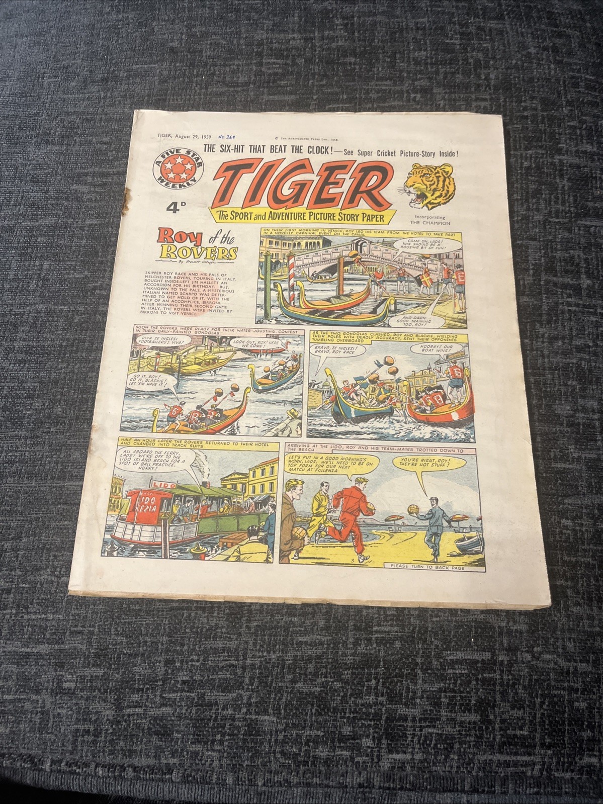 Tiger Comic - 29 August 1959