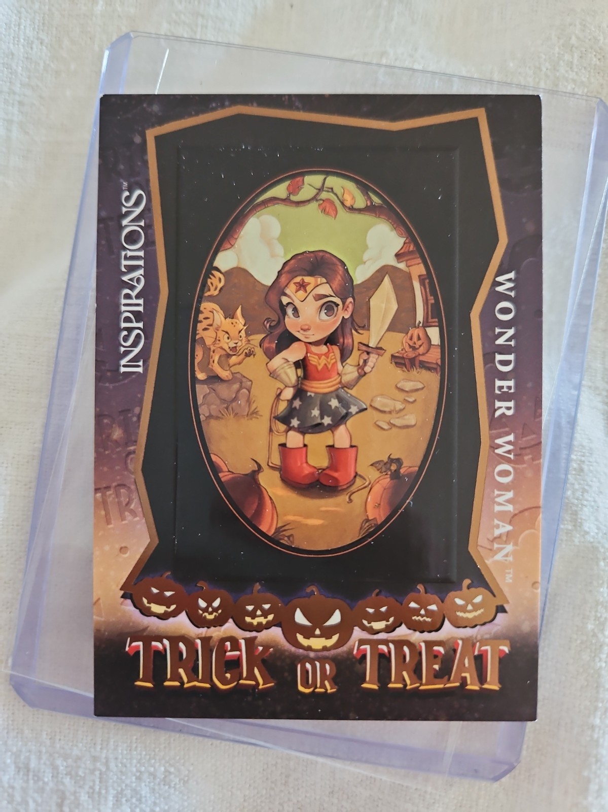 Upper Deck Inspirations World of DC Wonder Woman Trick or Treat # TT-5 2026 SSP