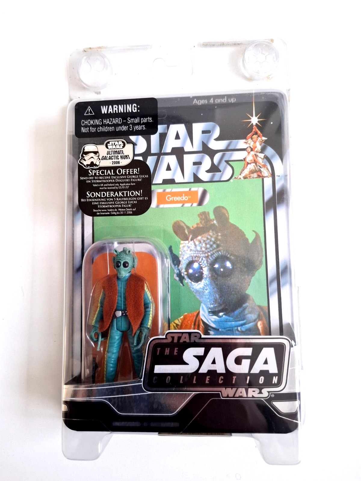 Hasbro STAR WARS StarWars The Saga Collection Greedo NEU OVP