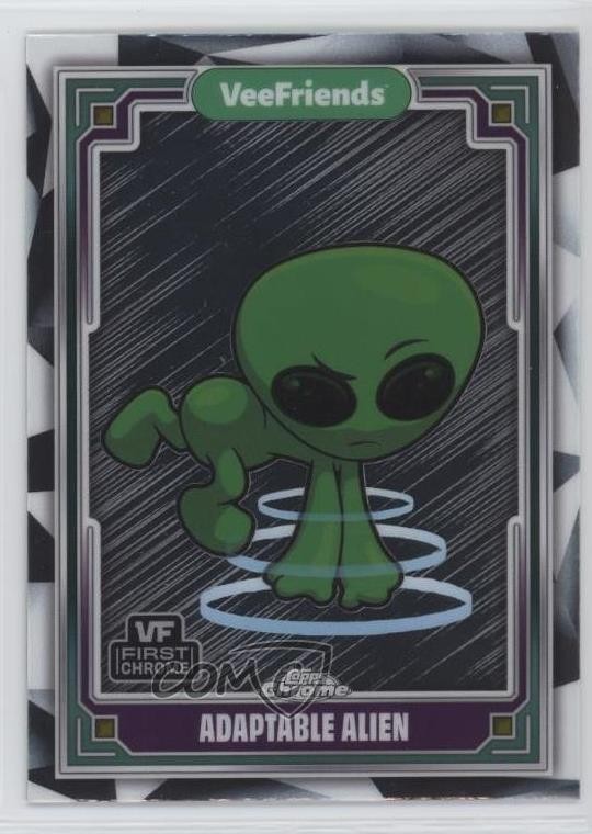 2025 Topps Chrome VeeFriends Alien adattabile #6 1d2q