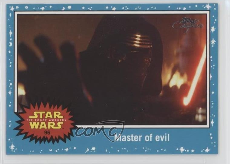 2016 Topps Star Wars Complete The Force Awakens Journey to Master of evil 0w6