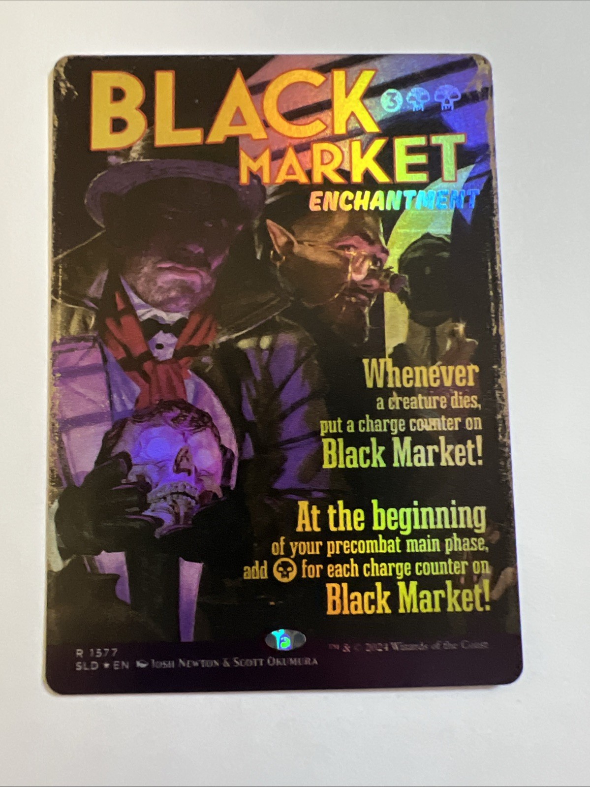 MTG 1x FOIL Black Market # 1577 Secret Lair Drop Magic the Gathering Card x1 NM