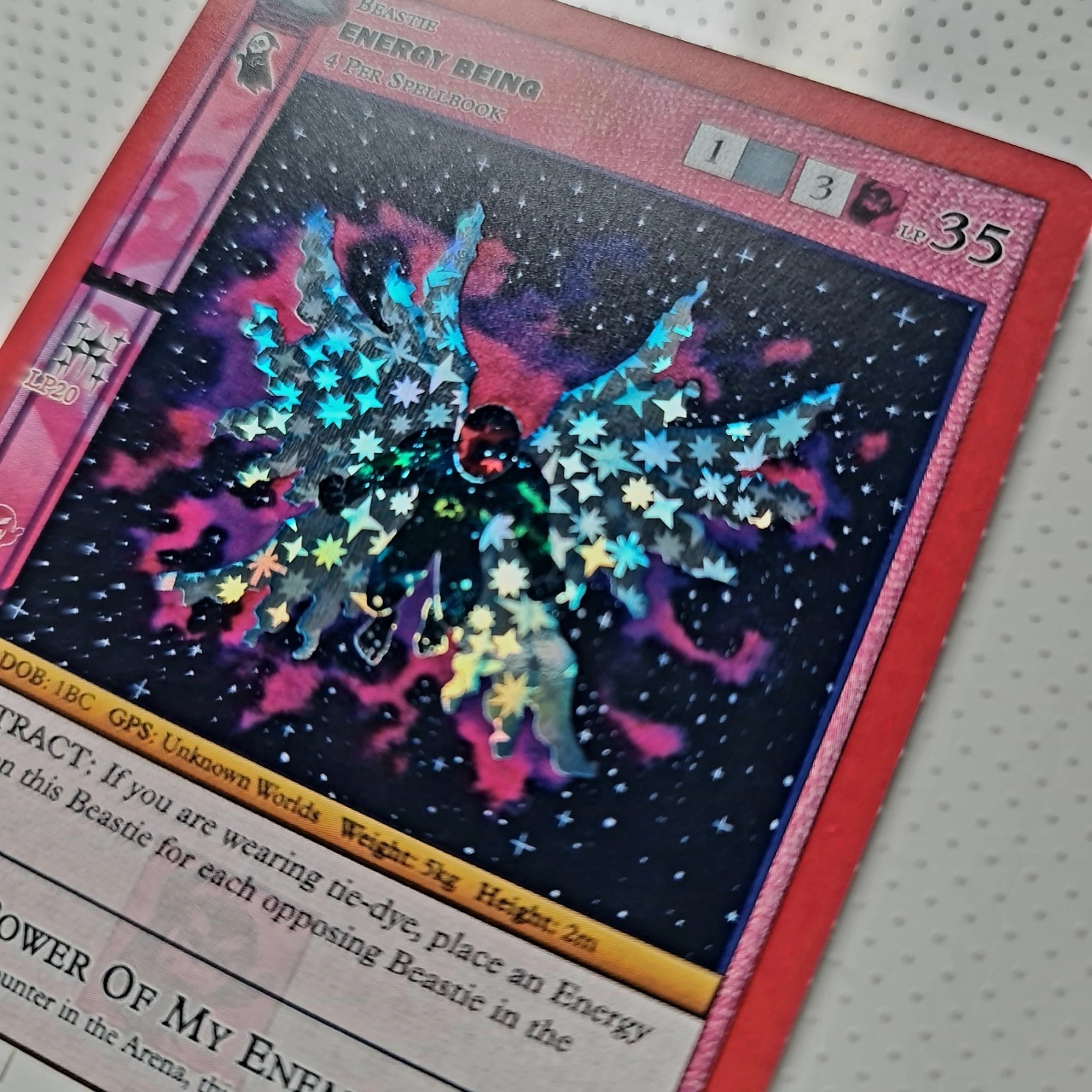 MetaZoo 2022 1st Edition - Energy Being Holo Foil Silver