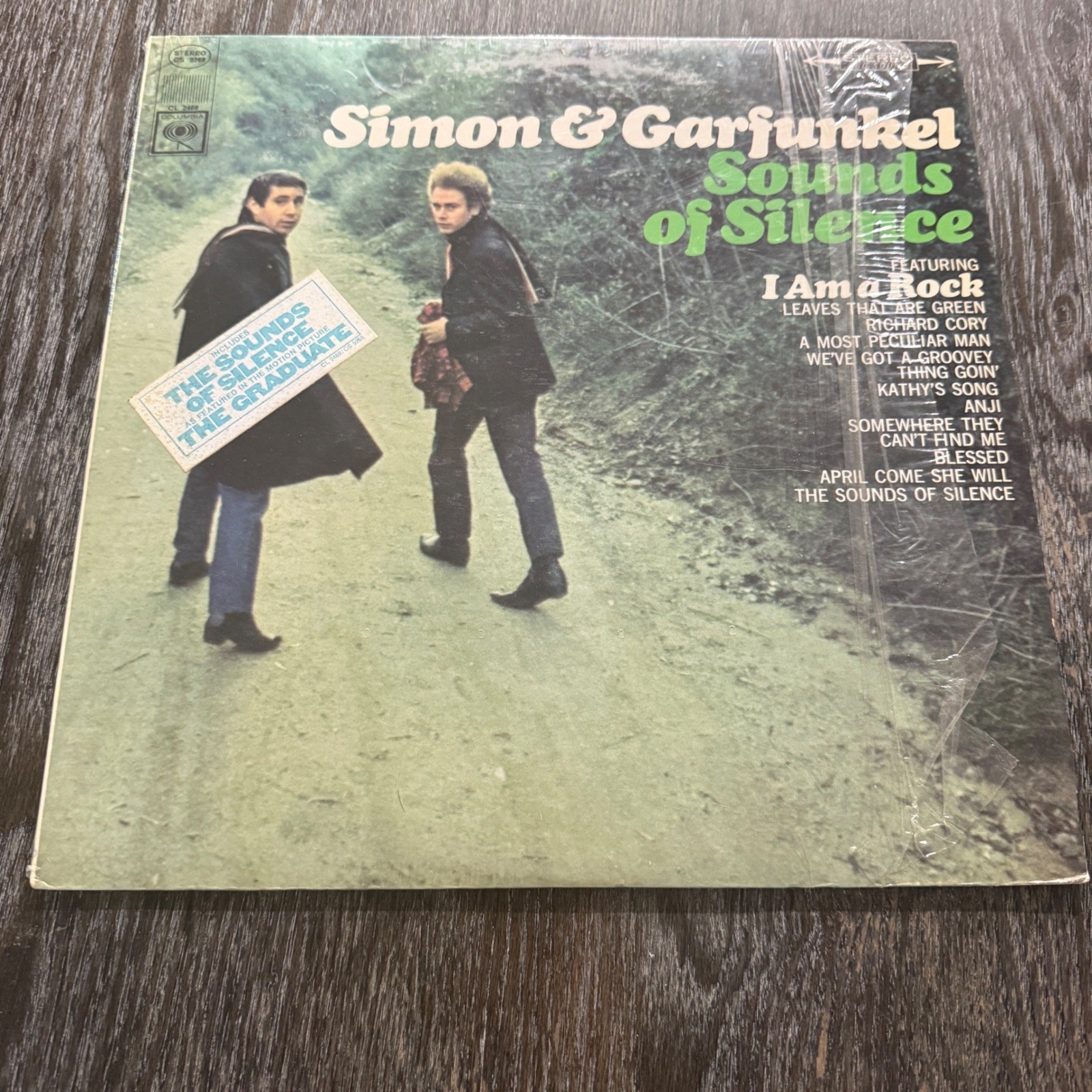 Simon & Garfunkel Sounds of Silence LP Columbia CS 9269 Stereo Red Label