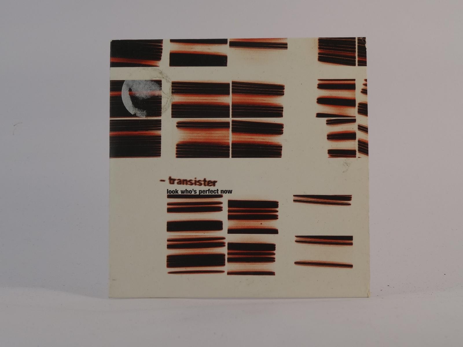 TRANSISTER LOOK WHO'S PERFECT NOW (ORANGE) (G55) 4 Track CD Single plus Picture 