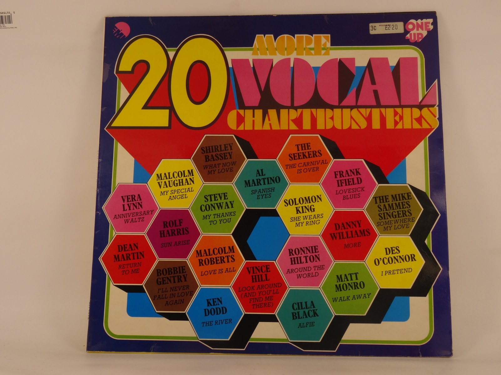 VARIOUS ARTISTS MORE VOCAL CHARTBUSTERS (425) LP ONE UP
