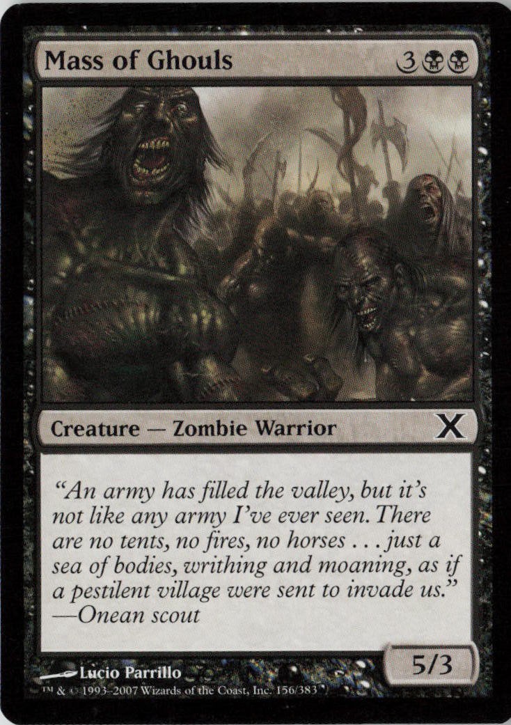 Mass of Ghouls [10E - 156]