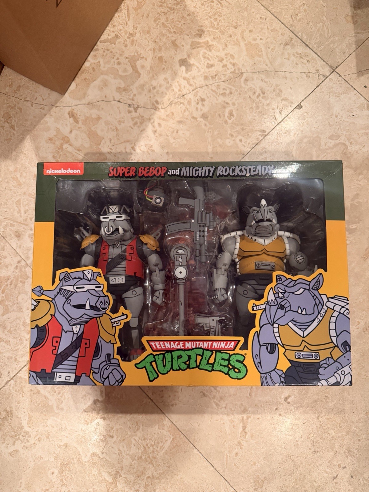 Tartarughe Ninja Mutanti Teenage Bebop e Rocksteady NECA TMNT Bersaglio Esclusivo