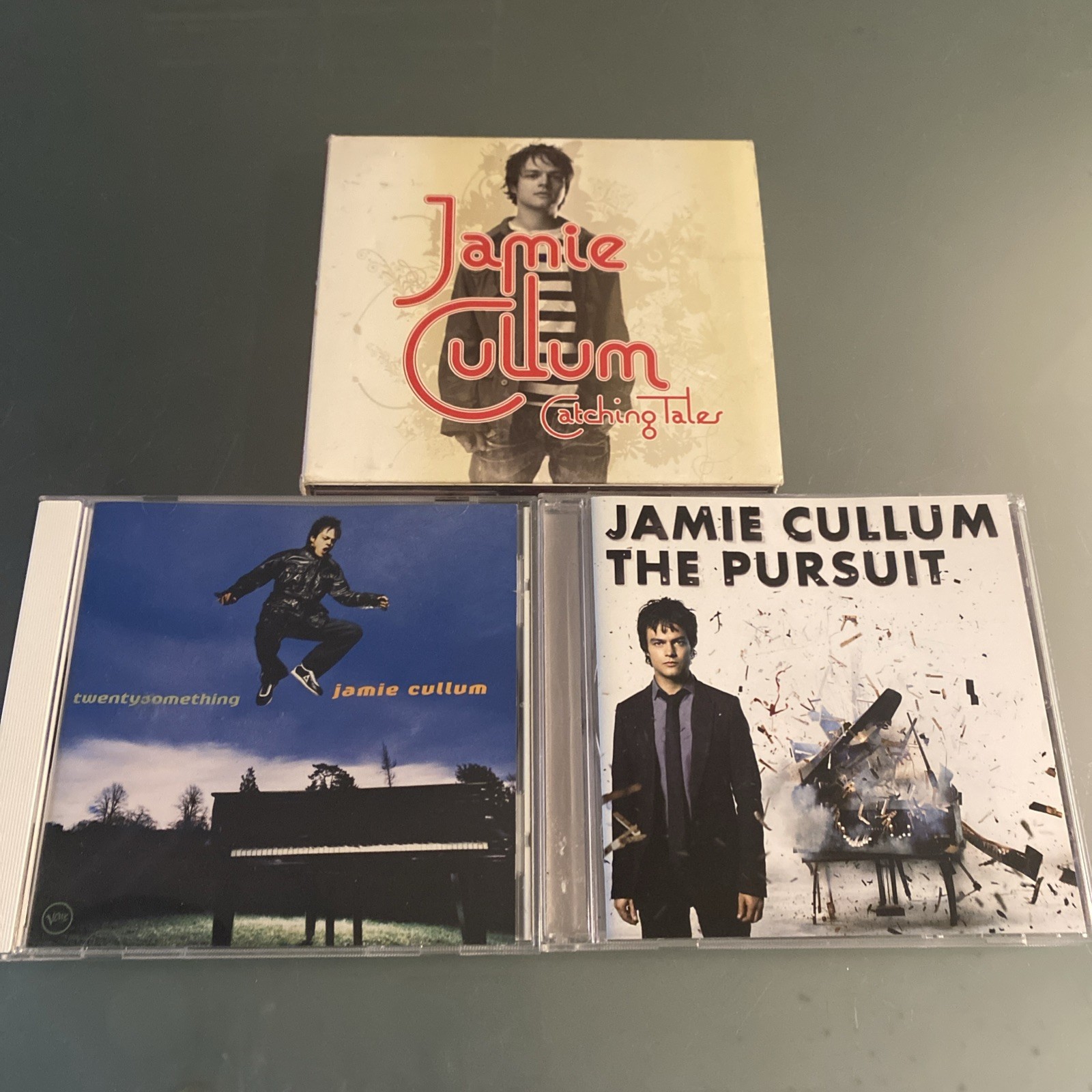 Jamie Cullum 3 LOT: Catching Tales [Deluxe Edition], Twenty Something, Pursuit