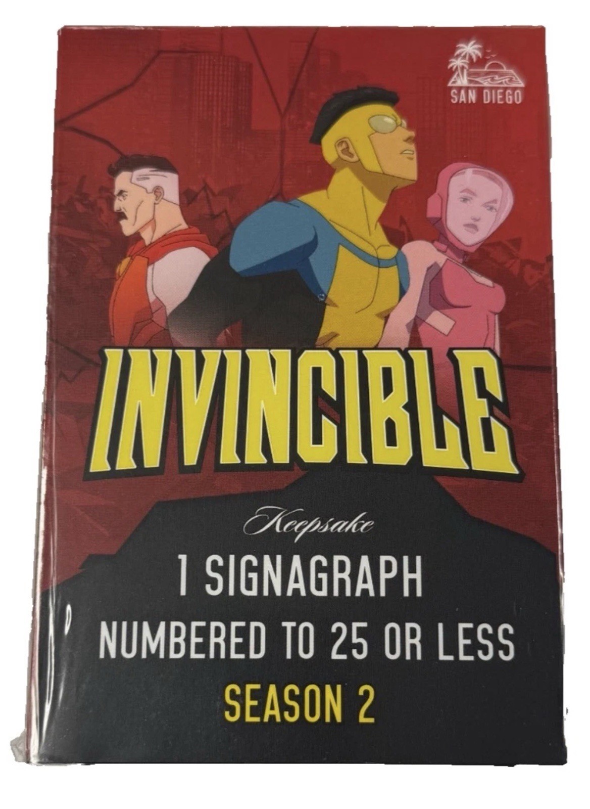 2026 Keepsake Invincible S2 SDCC SignaGraph /25 or Less Box - Free Shipping 🚚
