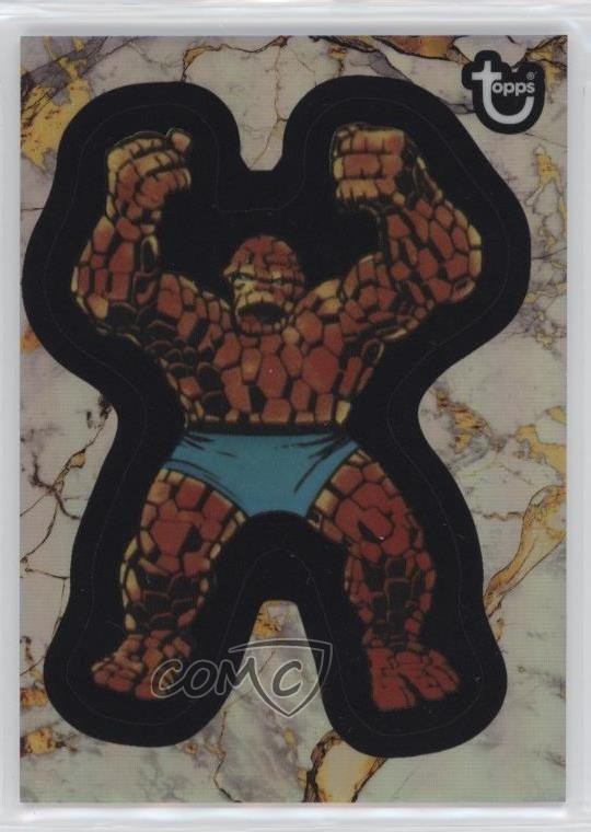 2025 Marvel Comic Book Heroes Golden Anniversary 1976 Refractor The Thing 1h1