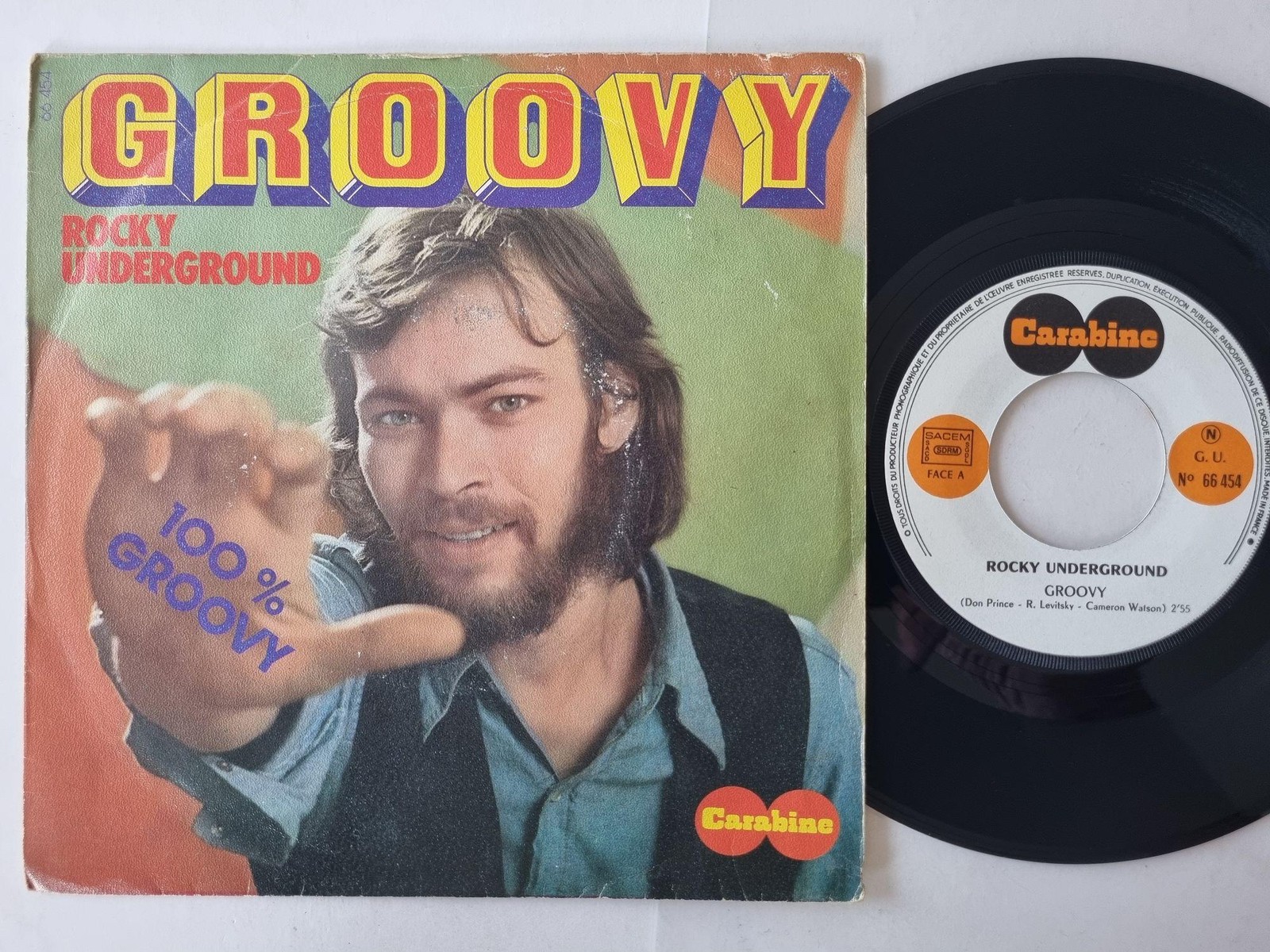 Rocky Underground - Groovy 7'' Vinyl France