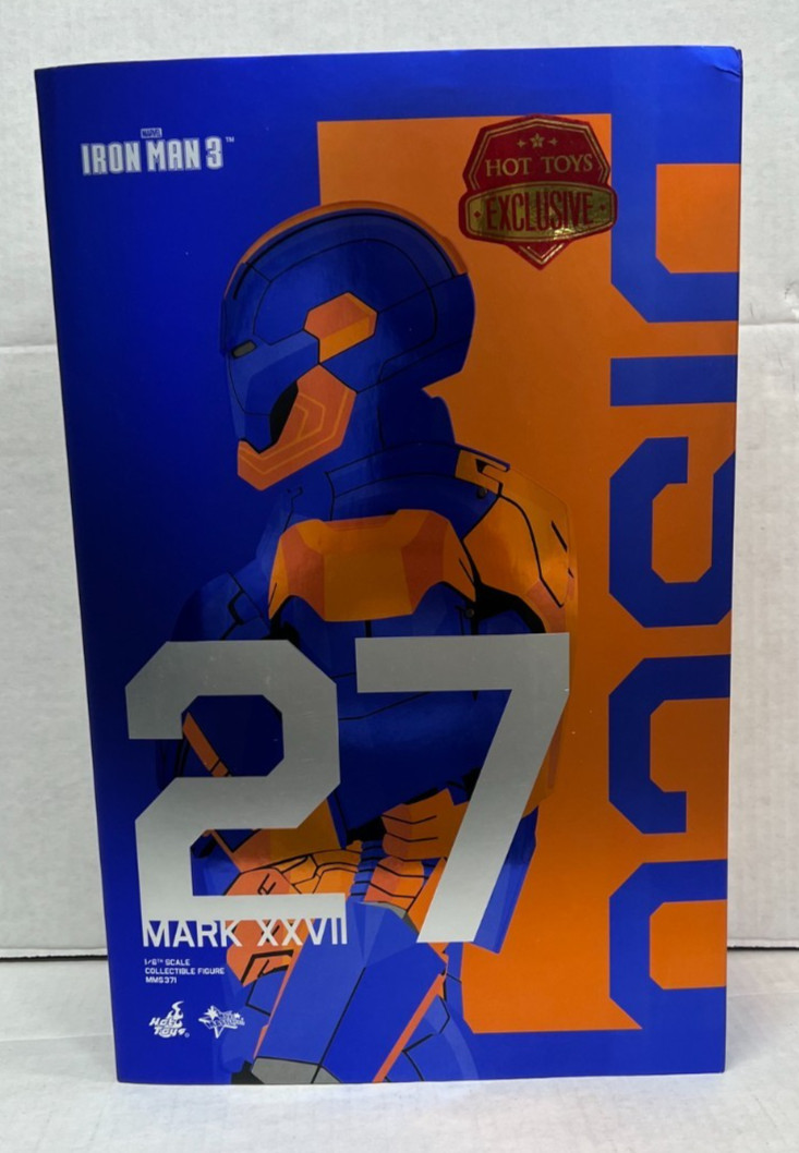 Iron Man 3 Mark XXVII 1/6th Scale Figure 2016 Hot Toys Opened MMS371