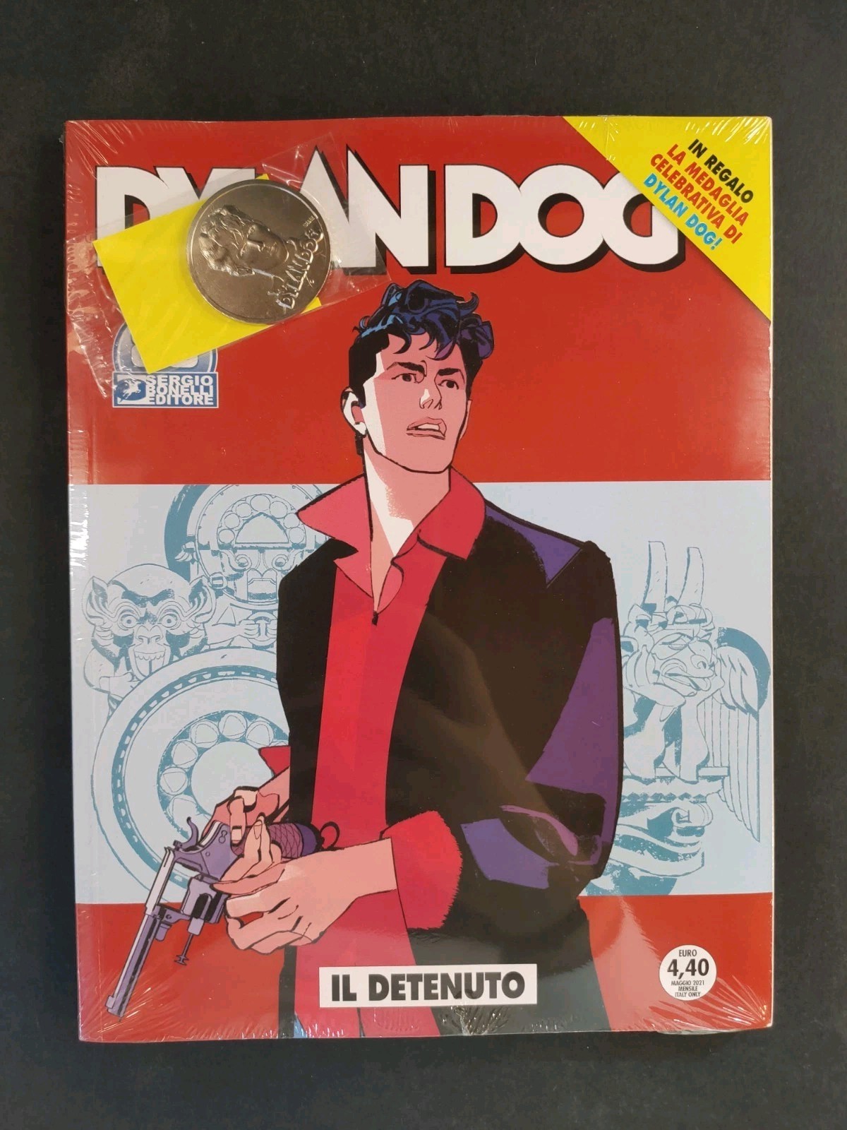 DYLAN DOG ORIGINALE BLISTERATO CON MEDAGLIA N. 416  (cod.I43)