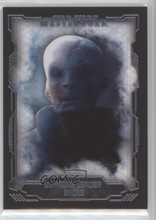 2016 Topps Star Wars Masterwork Supreme Leader Snoke #46 4x4