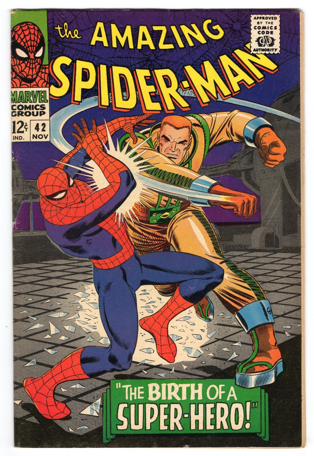Amazing Spider-Man 42 1966 Marvel Comics VG/F 5.0 1° App Mary Jane 2° Rhinoceronte