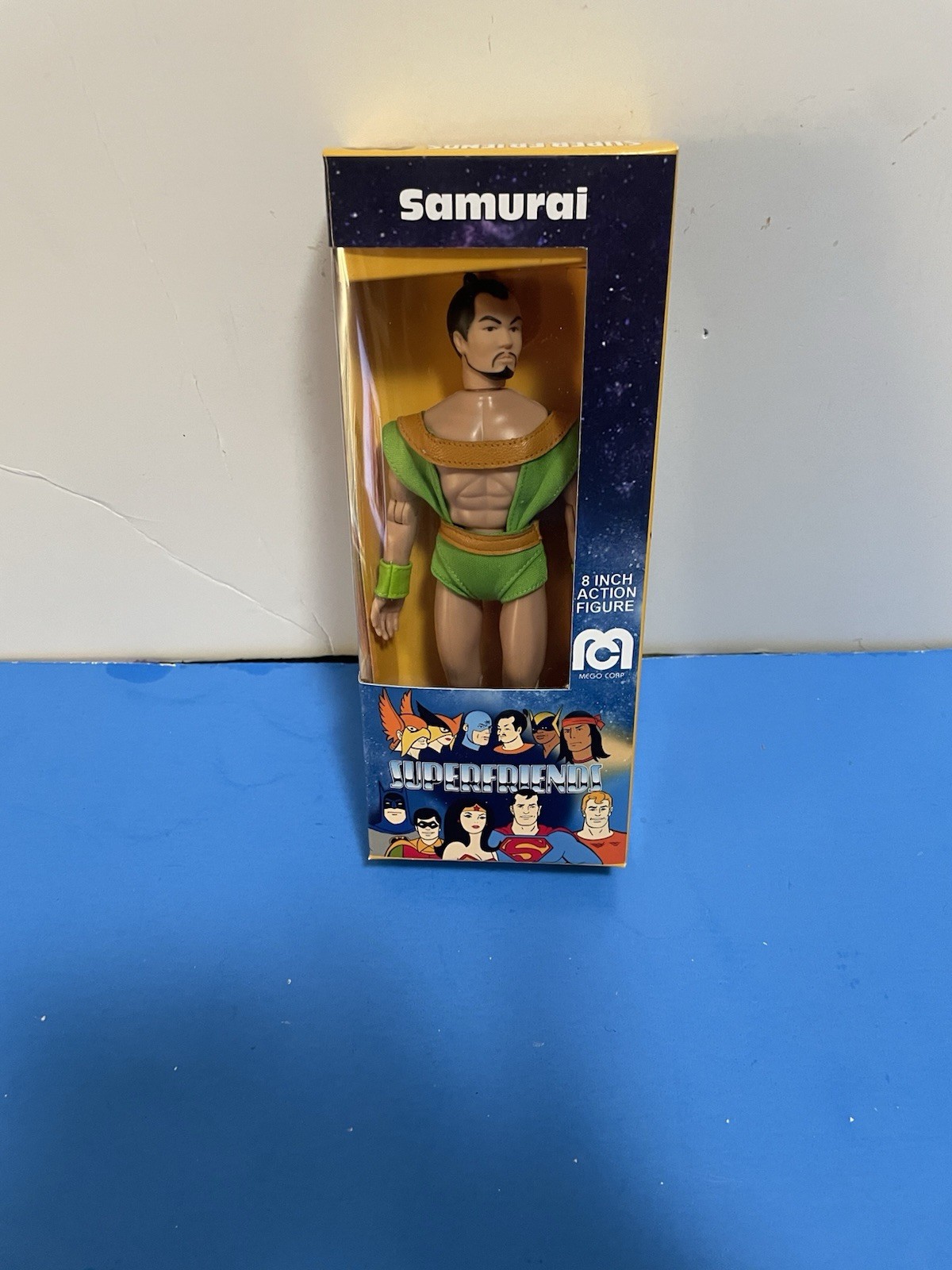 DC COMICS WGSH SUPER-FRIENDS EPISODI PERDUTI SAMURAI 8”MEGO NUOVO DI ZECCA.