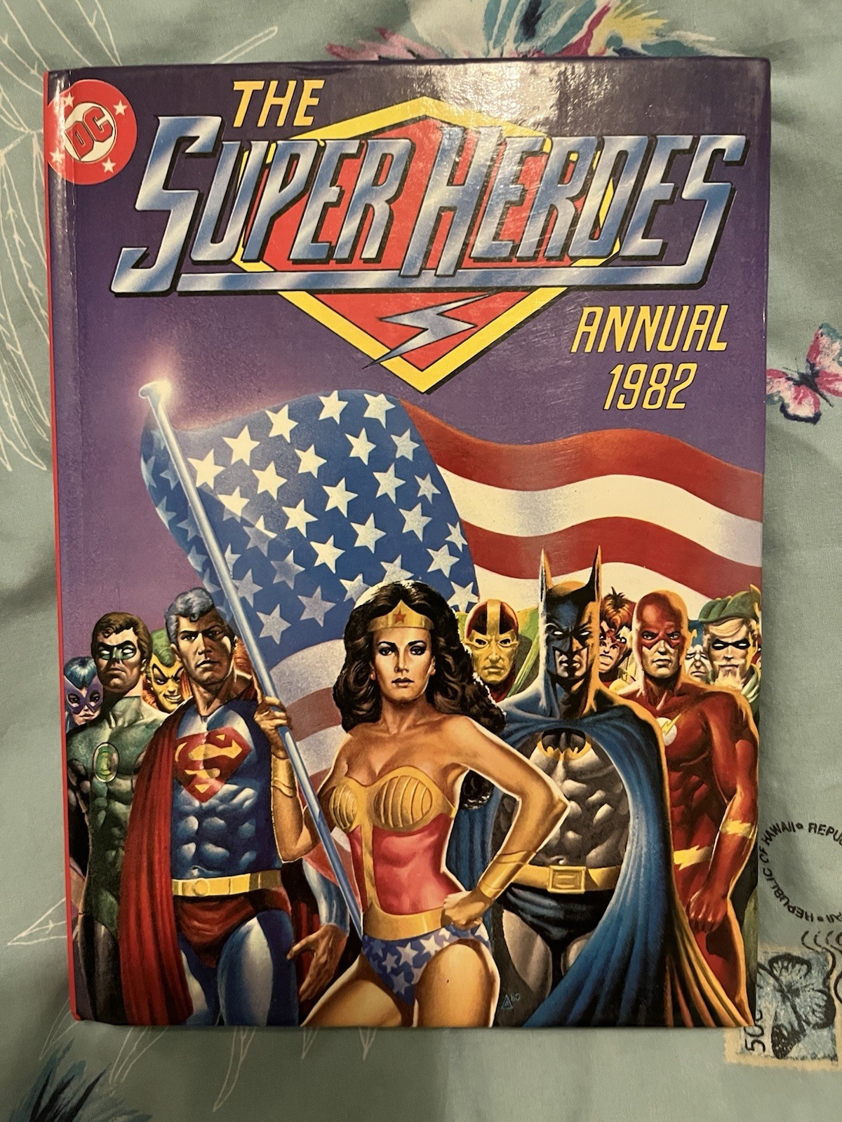 DC The Superheroes Annual 1982 Unclipped Excellent Condition Batman Superman