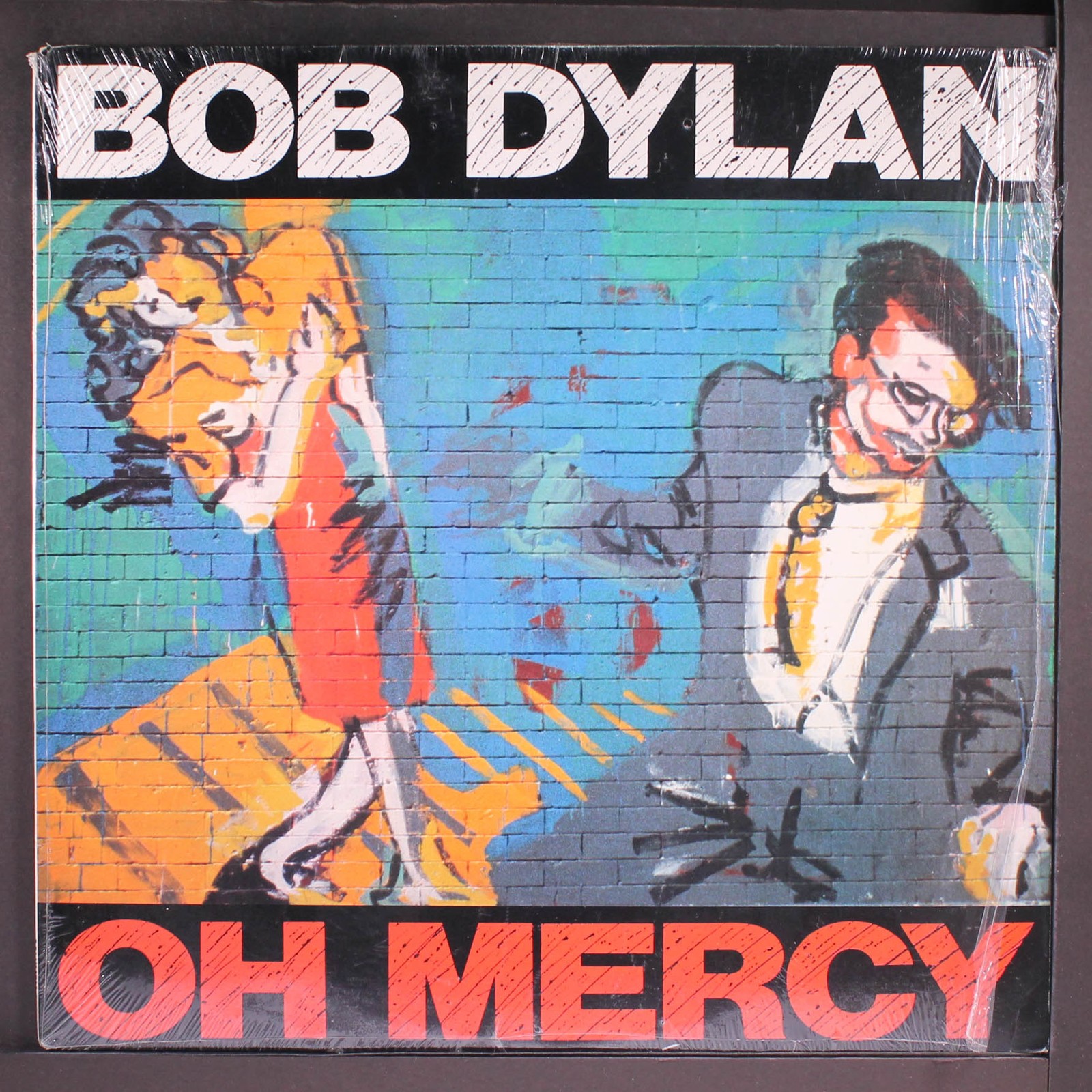 BOB DYLAN: oh mercy COLUMBIA 12" LP 33 RPM