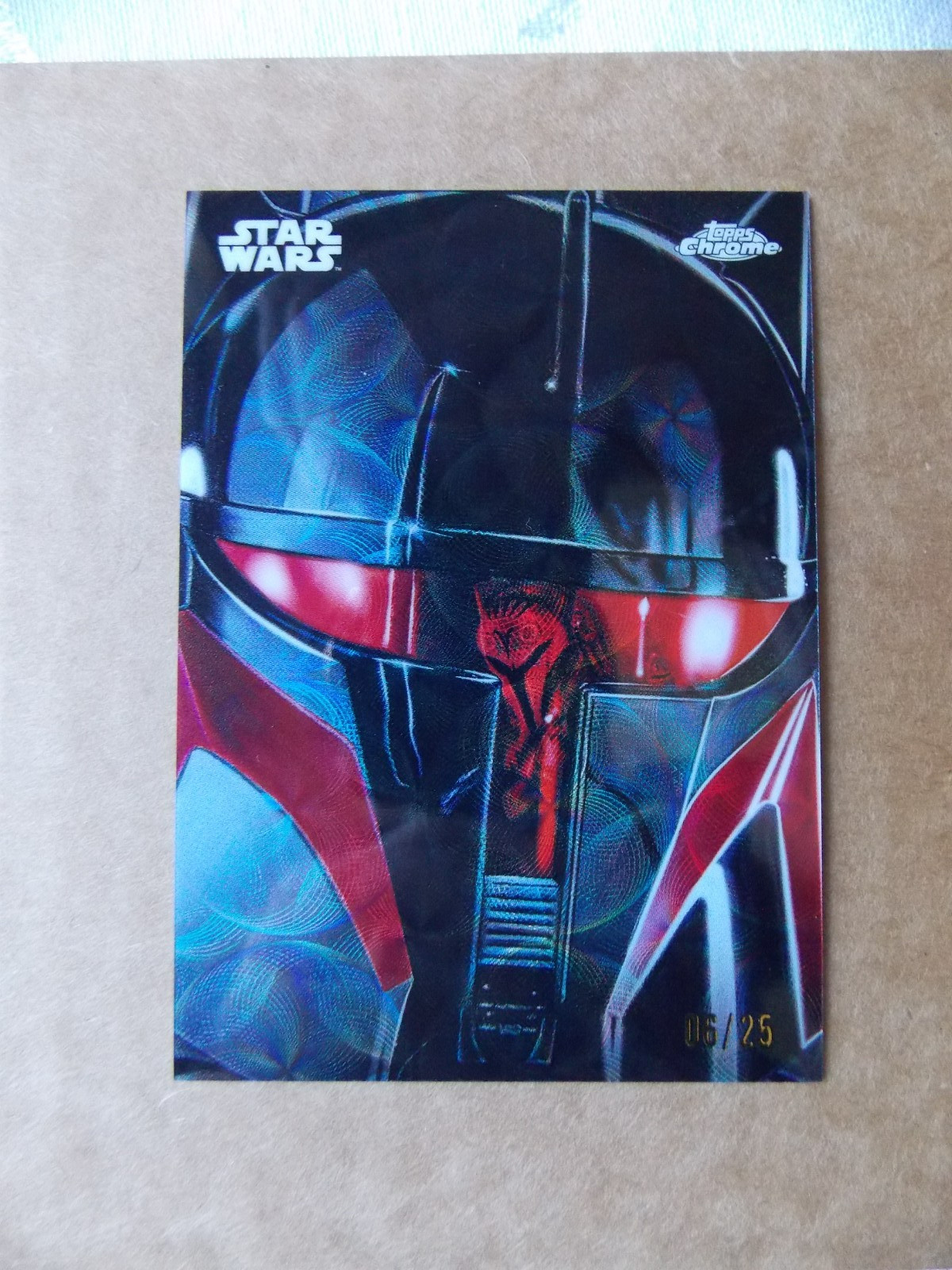 2026 Star Wars Topps Chrome Reflections per Mandalore # R-20 Mike Stephens 06/25