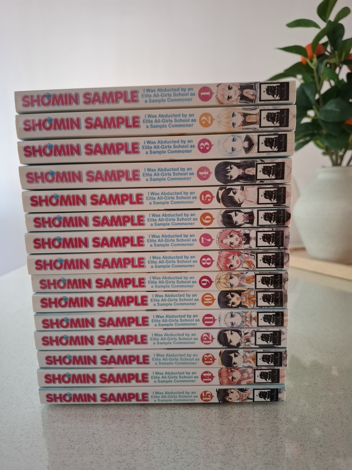 Shomin Sample Manga Softcover Vol. 1-15 Set English Seven Seas Entertainment  