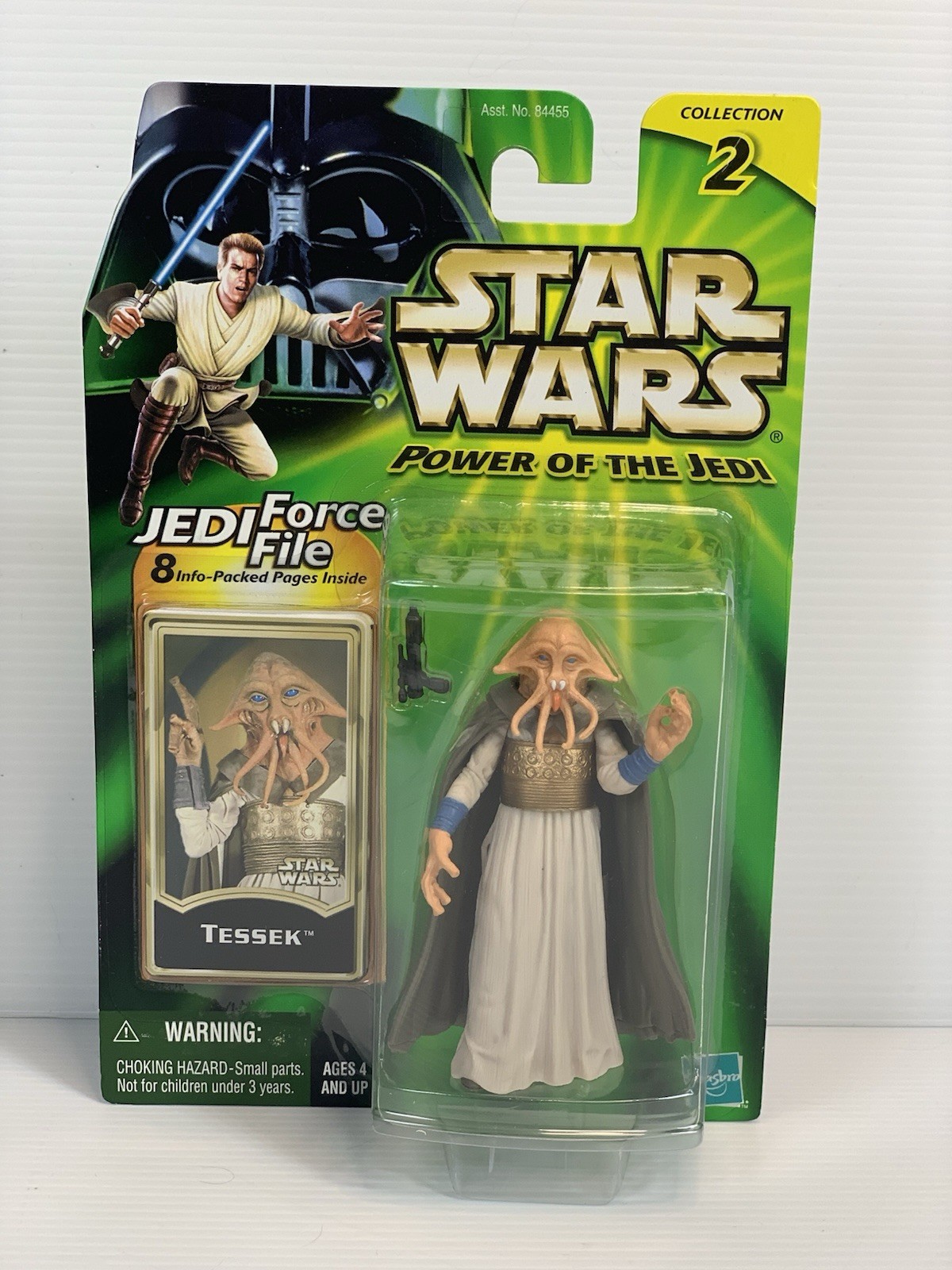 2000 Hasbro Star Wars TESSEK - Power Of The Jedi - Force File - NEW Sealed