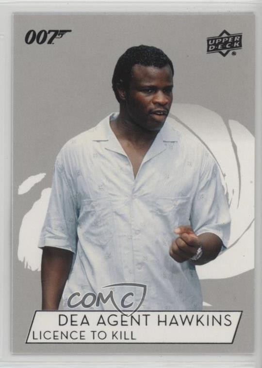 Upper Deck 2019 Collezione James Bond Grand L Bush come agente DEA Hawkins #79 yf0