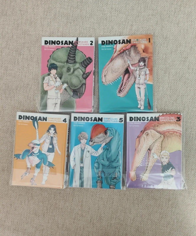 DinoSan/ Dinosaurs Santuary 1 al 5