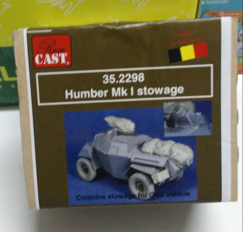 Estibas para Humber MK I, Resincast 1/35