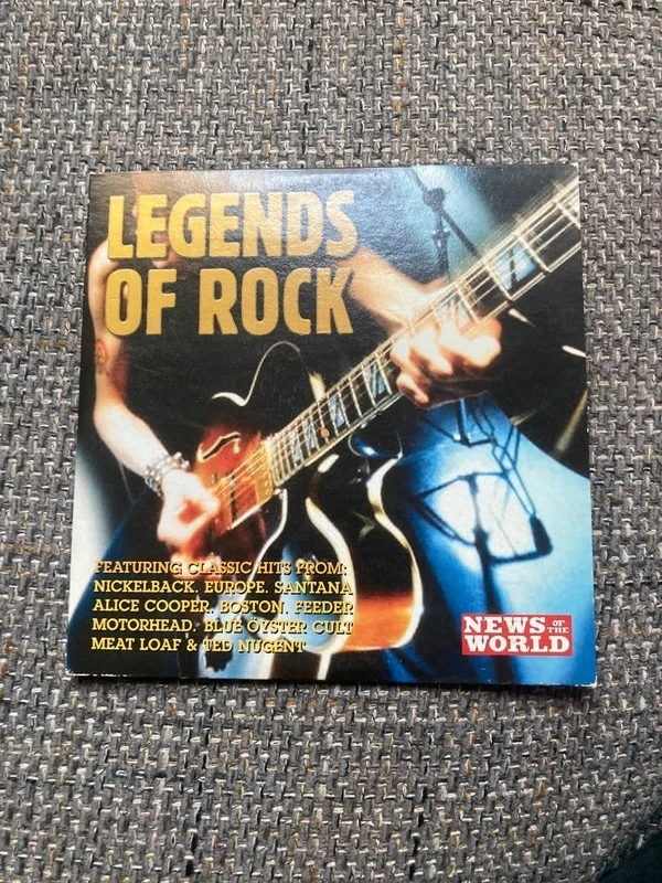 Cd complication légendes of rock