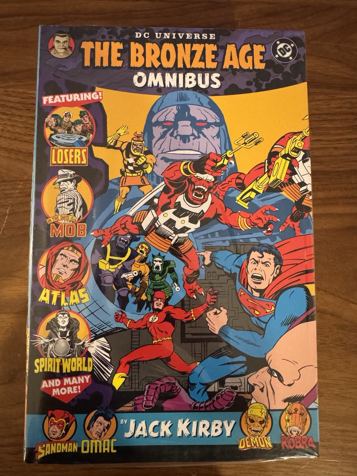 The Bronze Age Omnibus di Jack Kirby nuovo DC Comics HC copertina rigida sigillata