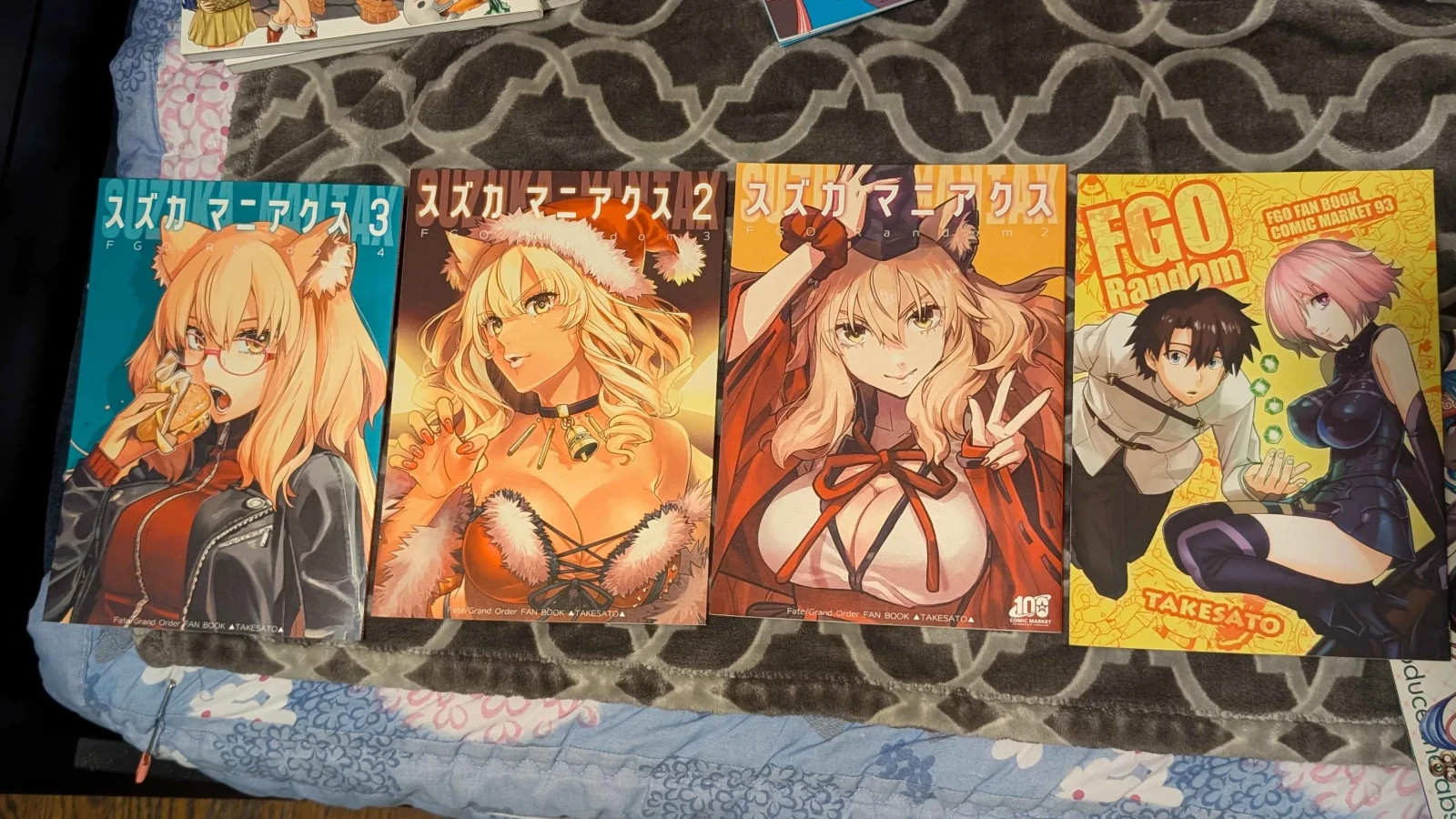 FGO Takesato artbook set 1-3 e Fate grand order casuale