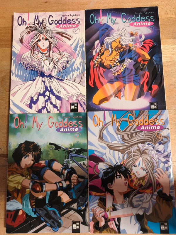 Oh! My goddess Band 1, 2, 3, 5 manga